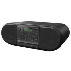 Radio CD Panasonic RX-D500EG-K, cu CD, USB, FM (Negru) imagine