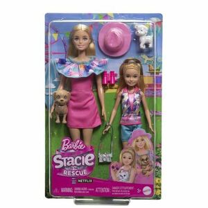 Set de joaca Barbie si Stacie - To the rescue, Stacie iubitoare de catei imagine