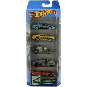 Set 5 masinute Hot Wheels, Retro Racers imagine