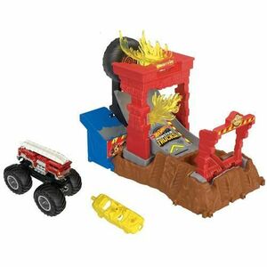 Set de joaca Hot Wheels Monster Trucks - Arena Smashers, Fire crash challenge imagine