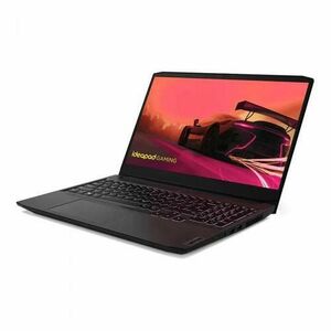 Laptop gaming Lenovo IdeaPad 3 15ACH6, 15.6inch, Full HD, AMD Ryzen 5 5500H, 8GB RAM, GeForce RTX 2050, 512GB SSD, No OS, Shadow Black imagine