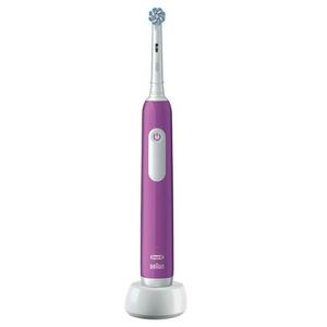 Periuta de dinti electrica Oral B Junior pentru copii, 20000 pulsatii/min, 8800 ocilatii/min, Curatare 3D, 1 program, 1 capat (Violet) imagine