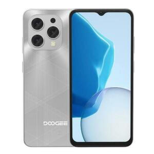 Telefon Mobil Doogee N55 Plus, Procesor Unisoc T606, Ecran IPS LCD 6.56inch, 8GB RAM, 128GB Flash, Camera 13 MP, Wi-Fi, 4G, Dual Sim, Android (Gri) imagine