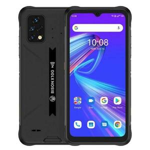 Telefon Mobil UMIDIGI Bison X10G, Procesor Unisoc Tiger T310 Quad-Core, IPS LCD 6.53inch, 4GB RAM, 32GB Flash, Camera Tripla 16+8+5MP, Wi-Fi, 4G, Dual Sim, Android (Negru) imagine