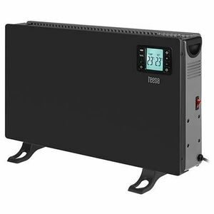 Convector incalzire TEESA TSA8054-B, ecran LCD, 3 trepte, 2000W, Functie Timer, Termostat reglabil (Negru) imagine