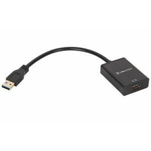 Adaptor Cabletech KOM0993, USB 3.0 TATA - HDMI MAMA (Negru) imagine