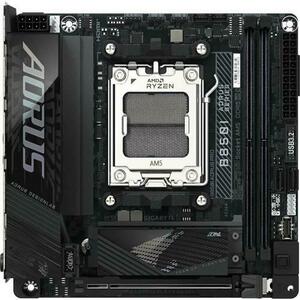 Placa de baza GIGABYTE B850I AORUS PRO, AMD B850, AM5, DDR5, mITX imagine