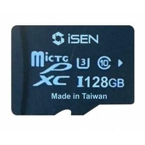 Card de memorie iSEN XC1, microSD, 128GB, clasa 10 imagine