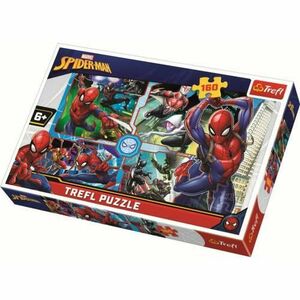 Puzzle Trefl Spiderman salvatorul, 160 piese imagine