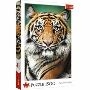 Puzzle Trefl Portret tigru, 1500 piese imagine