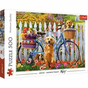 Puzzle Trefl Aventura Catelusilor, 500 piese imagine