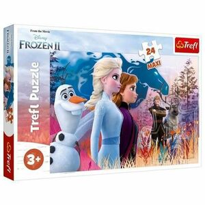 Puzzle Maxi Trefl Disney Frozen II, Calatoria magica, 24 piese imagine