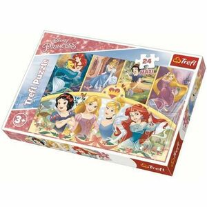 Puzzle Trefl Maxi Disney Princess, Amintiri magice, 24 piese imagine