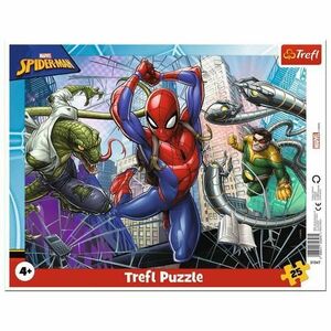 Puzzle Trefl Curajosul Spider-Man, 25 piese imagine