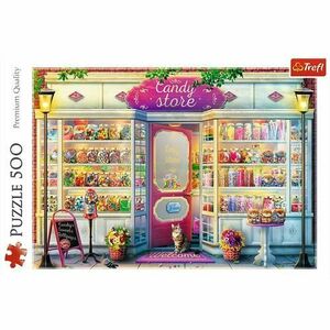 Puzzles Trefl Magazinul de bomboane, 500 piese imagine