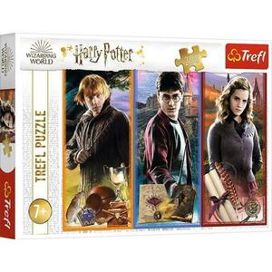 Puzzle Trefl Harry Potter, In lumea magiei, 200 piese imagine