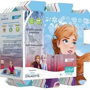 Puzzle Trefl din spuma, Disney Frozen II, 8 piese imagine