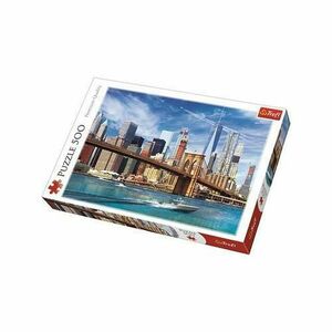 Puzzle Trefl Priveliste din New York, 500 piese imagine