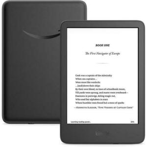 eBook Reader Amazon Kindle 11 2024, 16 GB, Display 6inch, Wi-Fi, Bluetooth, USB-C (Negru) imagine