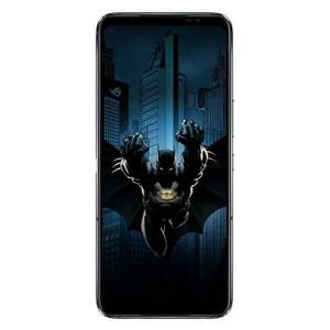 Telefon Mobil ASUS ROG Phone 6 Batman Edition, Procesor MediaTek Dimensity 9000+ Octa-Core, Ecran AMOLED 6.78inch, 12GB RAM, 256GB Flash, Camera Tripla 50+13+5MP, Wi-Fi, 5G, Dual Sim, Android (Negru) imagine