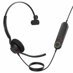 Casti MONO cu controller Engage 40 UC, Jabra, USB, Negru imagine