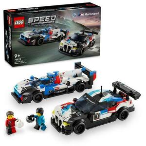 LEGO® Speed Champions - Masini de curse BMW M4 GT3 si BMW M Hybrid v8 76922, 676 piese imagine