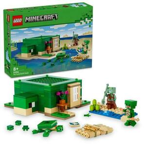 LEGO® Minecraft® - Casa de pe plaja testoaselor 21254, 234 piese imagine