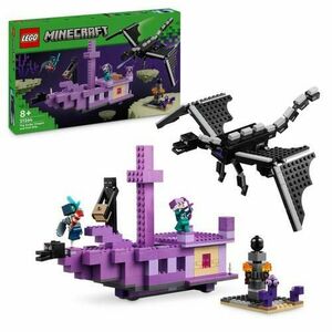 LEGO® Minecraft® - Dragon Ender si Corabia din End 21264, 657 piese imagine