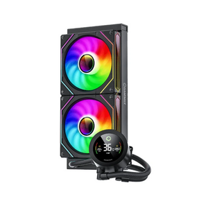 Cooler CPU Gamemax Iceburg 240 Digital, 1800rpm (Negru) imagine