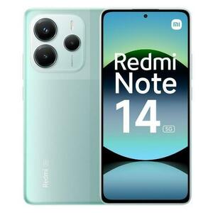 Telefon Mobil Xiaomi Redmi Note 14 5G, Procesor Mediatek Dimensity 7025 Ultra Octa-Core, AMOLED 6.67inch, 8GB RAM, 256GB Flash, Camera Tripla 108+8+2 MP, Wi-Fi, 5G, Dual Sim, Android (Verde) imagine