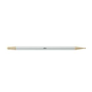 Stylus pen Samsung Flip2 CY-PENRXEN Magnetic Pen, Compatibil WM55H, Flip 2 WM55R, WM65R, WM85R, 5 bucati (Bej/Alb) imagine