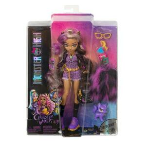 Papusa Monster High Clawdeen Wolf, cu animalut si accesorii imagine