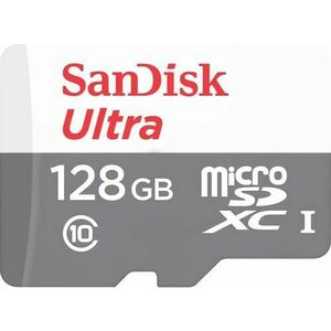 Card de memorie SanDisk Ultra Android microSDXC SDSQUNR-128G-GN3MN, 128GB, UHS-I, Clasa 10 imagine