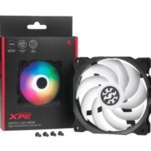 Ventilator XPG Vento, iluminare aRGB, 120mm, 1200rpm (Negru) imagine