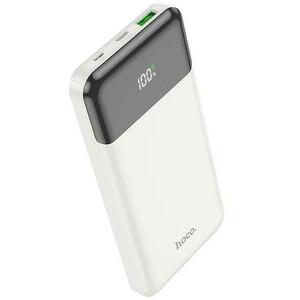 Baterie Externa HOCO J102, 10000mAh, 20W, QC + PD, 1 x USB-A - 1 x USB-C, Alba imagine