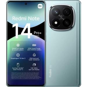 Telefon Mobil Xiaomi Redmi Note 14 Pro+, Procesor Qualcomm SM7635 Snapdragon 7s Gen 3 Octa-Core, AMOLED 6.67inch, 8GB RAM, 256GB Flash, Camera Tripla 200+8+2 MP, Wi-Fi, 5G, Dual Sim, Android (Albastru) imagine