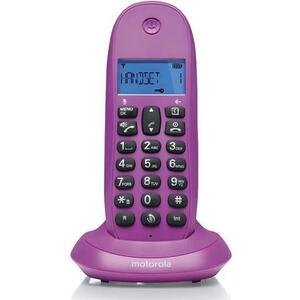 Telefon fix fara fir Motorola C1001LB+ (Violet) imagine