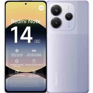 Telefon Mobil Xiaomi Redmi Note 14 5G, Procesor Mediatek Dimensity 7025 Ultra Octa-Core, AMOLED 6.67inch, 8GB RAM, 256GB Flash, Camera Tripla 108+8+2 MP, Wi-Fi, 5G, Dual Sim, Android (Mov) imagine