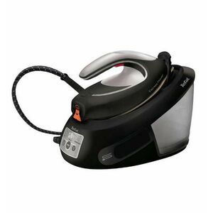 Statie de calcat Tefal Express Power SV8062E0, 2800 W, 6.8 bar, Abur variabil 130g/min, Talpa Durilium AirGlide, Capacitate rezervor 1.8L (Negru/Argintiu) imagine