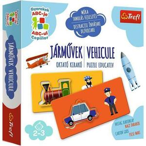 Joc educativ Trefl - Vehicule imagine