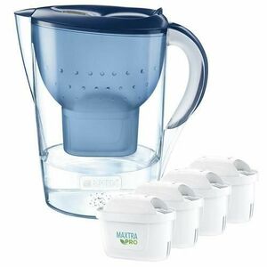 Cana pentru filtrarea apei BRITA Marella XL, 3.5 L + 4 filtre Maxtra PRO Pure Performance (Albastru) imagine