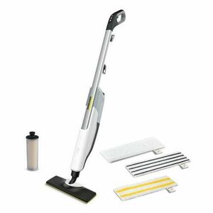 Aparat de curatat cu aburi Karcher SC 2 Upright AE 1.513-509.0, 1600 W, Recipient 0.4 l detasabil, Cablu alimentare 5m (Alb/Gri) imagine