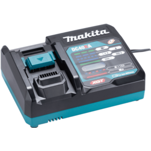 Incarcator rapid Makita 191E07-8, Li-Ion XGT, DC40RA pentru acumulatori 40V (Negru/Albastru) imagine