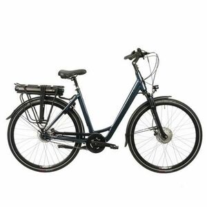 Bicicleta Electrica Corwin 28326, roti 28 Inch, cadru 530mm, 7 Viteze, motor 250 W, Albastru imagine