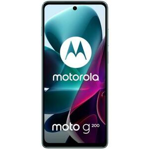 Telefon Mobil Motorola Moto G200 5G, Procesor Octa-Core Qualcomm SM8350 Snapdragon 888+ 5G, LCD Capacitive touchscreen 6.8inch, 144Hz, 8GB RAM, 128GB Flash, Camera Tripla 108+8+2MP, Wi-Fi, 5G, Dual Sim, Android (Verde) imagine