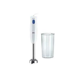 Mixer vertical Braun MQ10.001M MultiQuick 1, 450 W, Vas 0.6 l, Cablu 1.2 m (Alb/Albastru) imagine