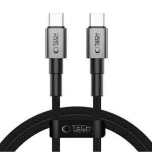 Cablu Date si Incarcare USB-C - USB-C Tech-Protect Ultraboost DNA, 60W, 1m, Gri imagine