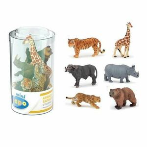 Set figurine Papo - 6 minianimale salbatice imagine