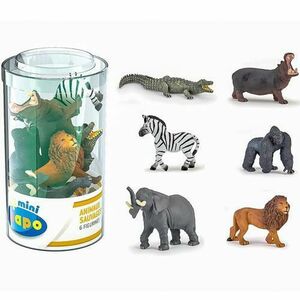 Set figurine Papo - Minifigurine animale salbatice, 6 piese imagine