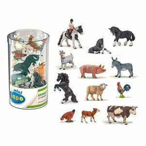 Set figurine Papo - 13 Minifigurine, Animale Ferma imagine